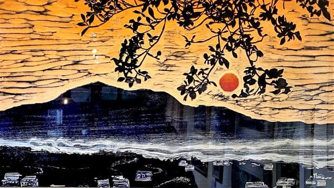 | 夕陽，阿鈍，2022。 圖 / 策略風知識新聞網