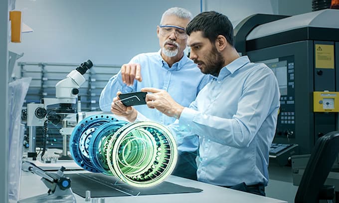 威騰斯坦與 XITASO GmbH共同開發的標準化數位雙生在工業物聯網 (IIoT) 世界的貢獻，獲微軟智慧製造獎 (MIMA)頒發規模（Scale）類大獎。圖 / 威騰斯坦提供
