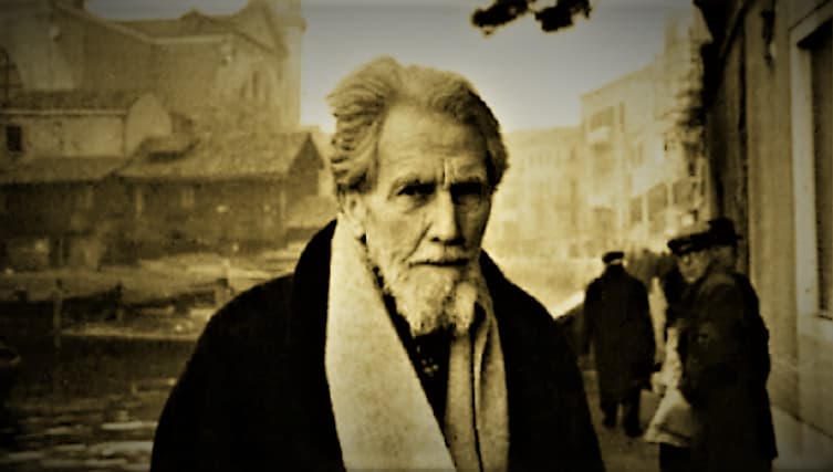 美國意象派詩人龐德（Ezra Pound, 1885-1972）圖 / 秀實提供