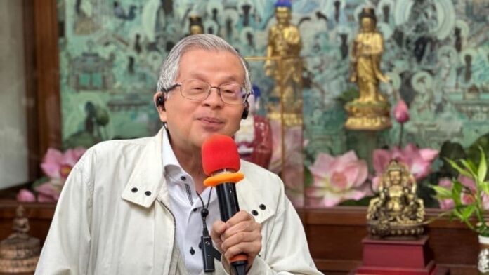 慧炬董事長陳榮基致詞表示，慧炬粥會讓許多人重拾往日記憶，也與年輕的自己相遇。圖 / 慧炬提供