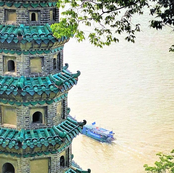 江西九江市石鐘山。 圖 / 秀實