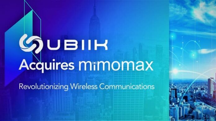 優必闊科技（Ubiik）宣佈收購Mimomax Wireless，此舉將有助快速拓展全球市場；主力產品pLTE 系統，也得以無縫接軌服務 Mimomax的全球客戶。圖 / 優必闊科技提供