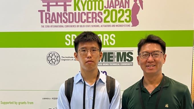  陳品銓教授、謝智宇。