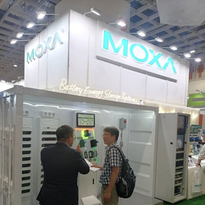 Moxa在Energy Taiwan展出