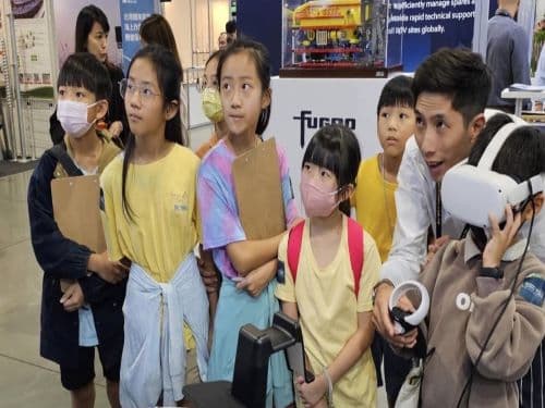 天豐新能源2023參展VR小朋友體驗