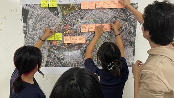 中原師生提出永續城市構想,展現對都市計畫與永續環境的重視。圖 / 中原大學提供