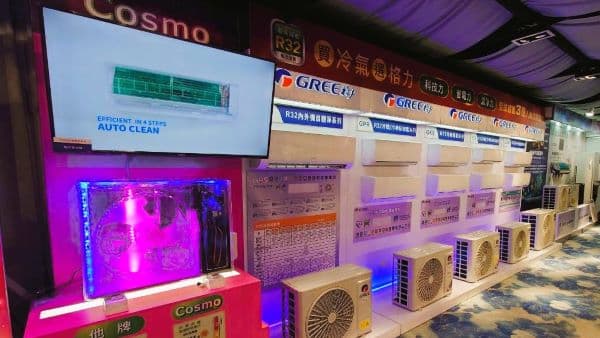 台灣格力目前熱銷的電器產品。