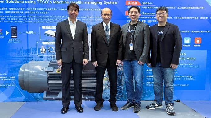 0624101 (1) 圖左起為東訊總經理田瑛睿、東訊董事長劉兆凱、iKala執行長程世嘉、iKala技術長龔師賢。