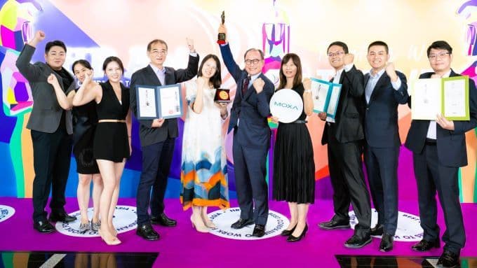 0710101 四零四科技 (Moxa) 今年再獲《HR Asia》亞洲最佳企業雇主獎