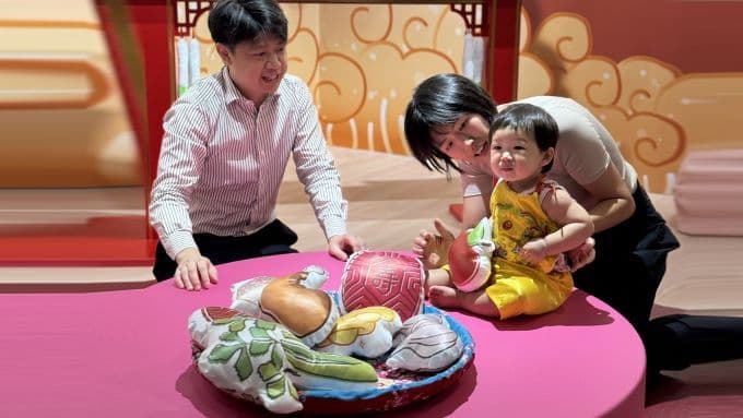 0713302 為第一組體驗抓周家庭。