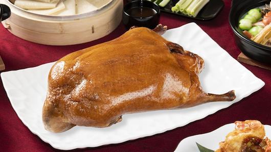 凱華樓黃袍北京烤鴨。