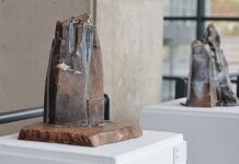 在城市遇見微山水 傅楓宸臥石眠雲展