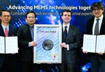 工研院 x SAES 啟動高真空封裝線商機 工研院與全球高真空吸氣劑大廠SAES共同啟動高真空封裝吸氣技術試製線